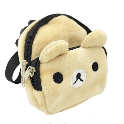 Durable Puppy Self-Carry Backpack - Adjustable Harness with Leash & Snack Bag for Dogs