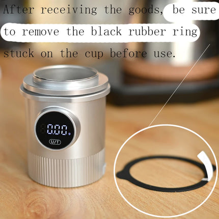 Digital Coffee Weighting Lcd  Electronic Weighing Scale coffee dosing cup KC232 cup scale 500g