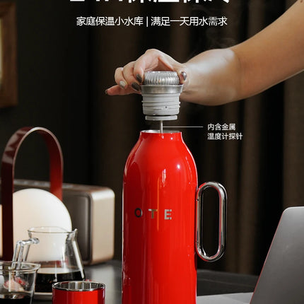 IN Stock OTE Insulating Pot Stainless Steel Liner High Capacity 600ML Vacuum Flask Insulated Portable Sealing Up Water Bottle
