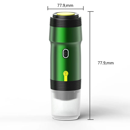 Foombthe 3-in-1 Capsule Powder Coffee Maker Electric Portable Coffee Machine Portable Italian Espresso Machine for Car & Home