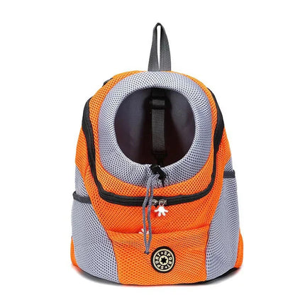 Breathable Dog Backpack Carrier with Reflective Strips - Hands-Free, S/M/L for 1-12kg