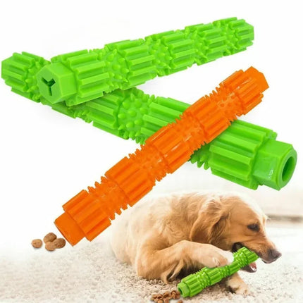 Dog Chew Toys Heavy Duty Rubber Aggressive Chewer Teeth Grinding Cleaning Gear Shape Random Color Teeth Grinding and Cleaning