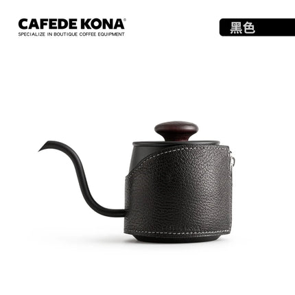 CAFEDE KONA Handleless Mini Drip Kettle Pour Over Kettle Coffee Pot 360ml Enables You To Brew More Flexibly And Easily
