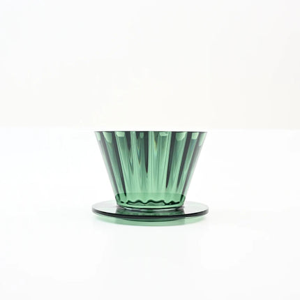 Cupcake Coffee Dripper 1-2Cups,Pour-over Coffee Brewer,BPAfree,Compatible with basket filters,boosts clarity and layered flavors