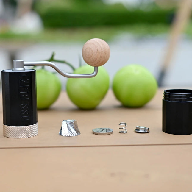 2023 NEW 1zpresso Q AIR portable coffee grinder manual  coffee mill 38mm 7core burr adjustable