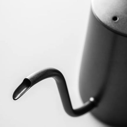 CAFEDE KONA Pour-over Kettle For Coffee And Tea 600ml Rosewood handle Stainless Steel Gooseneck Specialty Kettle LongSpout