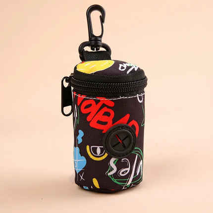 Pet Dog Poop Bags with Holder Outdoor Training Waste Disposal Bag Handy Durable Doggy Trash Bag for Walks And Hikes