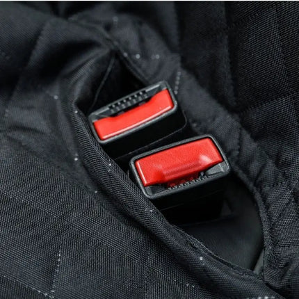 Dog Car Seat Cover with Middle Armrest Access - Waterproof Pet Travel Carrier Mat