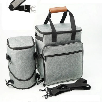 Airline Approved Pet Travel Organizer Backpack - 22.5L Weekend Tote with Multiple Pockets