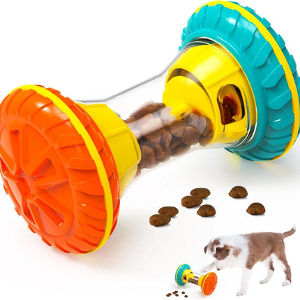 Interactive Dog Puzzle Toy - Treat Dispensing Slow Feeder for Boredom & Enrichment