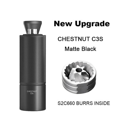 TIMEMORE Chestnut C3S / C3ESP Manual Coffee Grinder Upgrade All-metal Body & Anti-slip Design Portable Grinder S2C Burr Inside