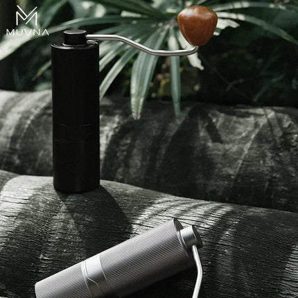IN Stock MUVNA GM1 Adjustable Manual Coffee Grinder Coffee Grinder with Stainless Steel 38mm Conical Burr Portable Grinder