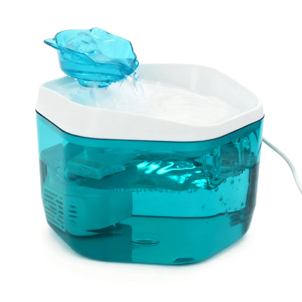 1.2L USB Cat Water Fountain - Pet Drinking Dispenser for Cats & Small to Medium Dogs