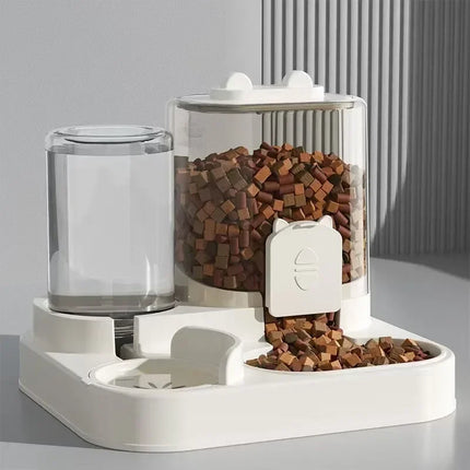 Q5-Pet Drinking Fountain All-in-One Dog Bowl Water Dispenser with Automatic Control and Waste-Free Design