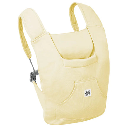 Portable Cotton Pet Backpack - Outdoor Travel Strap Bag for Cats & Small Dogs