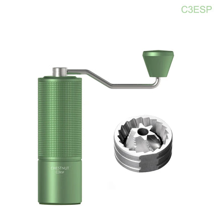 TIMEMORE Chestnut C3S / C3ESP Manual Coffee Grinder Upgrade All-metal Body & Anti-slip Design Portable Grinder S2C Burr Inside