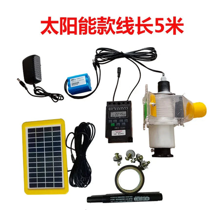 Automatic Timed Chicken & Pet Feeder - 12V/220V Motor, Remote Control Food Dispenser