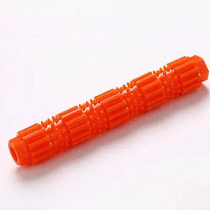 Dog Chew Toys Heavy Duty Rubber Aggressive Chewer Teeth Grinding Cleaning Gear Shape Random Color Teeth Grinding and Cleaning