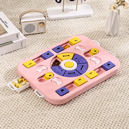 Interactive Dog Puzzle & Enrichment Toy for Puppies and Adult Dogs