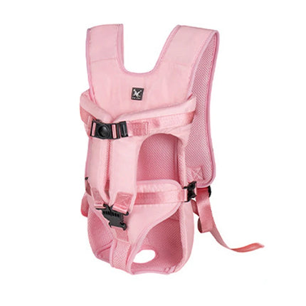 Front Pet Carrier Backpack for Cats & Dogs - Breathable Nylon, S/M/L/XL