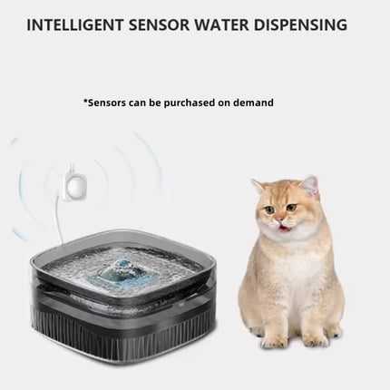 5.5L Large Automatic Dog & Cat Water Fountain - Multi-Pet Dispenser with Filter