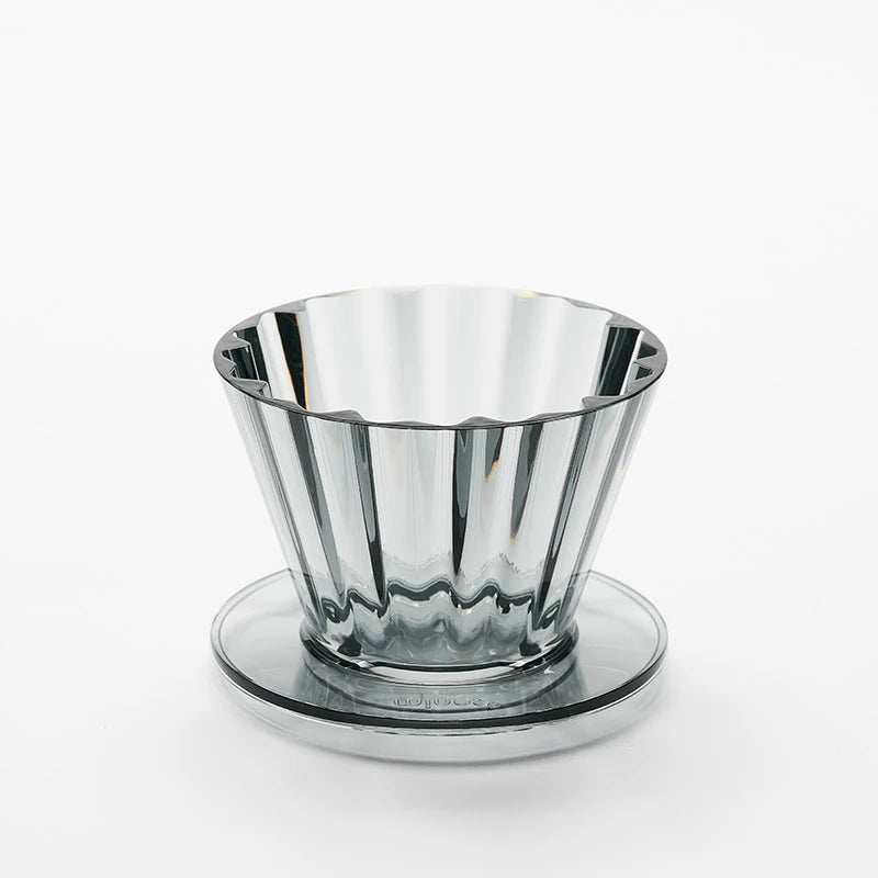 Cupcake Coffee Dripper 1-2Cups,Pour-over Coffee Brewer,BPAfree,Compatible with basket filters,boosts clarity and layered flavors