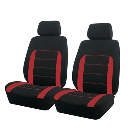 Universal Car Seat Covers Full Set - Polyester Fabric, Fits Most Cars, SUVs & Trucks